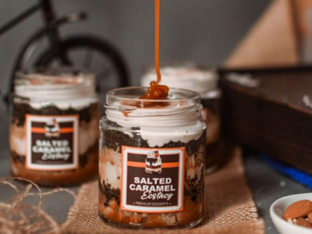 Salted Caramel Ecstasy Dessert Jar