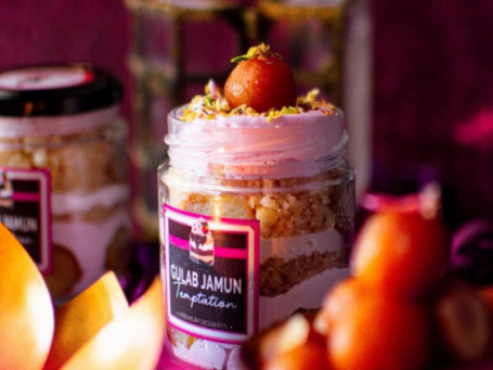 Gulab Jamun Temptation Fusion Dessert Jar