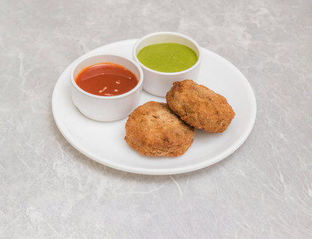 Veg Cutlet 1 Set 2 Pcs)