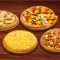 Refeição Para 4 Pessoas: Veg Core Pizza Combo Cheesy