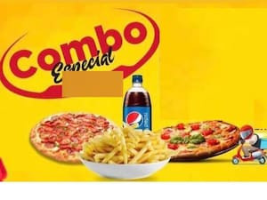 Combo Especial 2 Pizzas G 1 Batata Frita 1 Refri 1L