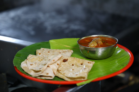 Chapathi(2Pcs) Chicken Gravy