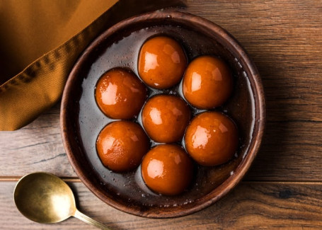 Gulab Jamun Desi Ghee (2 Peças)