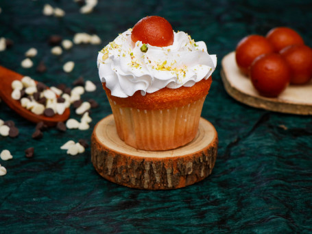 Cupcake Doce De Baunilha Gulab Jamun