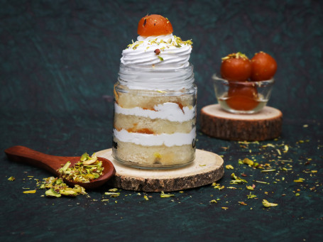 Minibolo De Pote De Baunilha Gulab Jamun