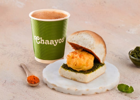 Desi Chai Com Vada Pav