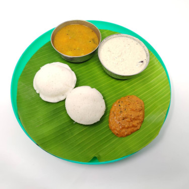 Idli (Sambar Chutney) 2 Pieces