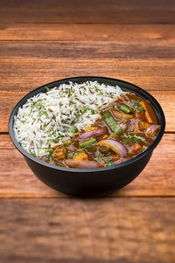 Veg Tawa Rice Bowl