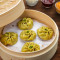 Steamed Veg Chilli Cheese Momos With Momo Chutney