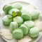 Eggless Mint Macrons [6 Pieces]