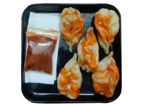 Paneer Tandoori Steamed Momos 5 Pcs