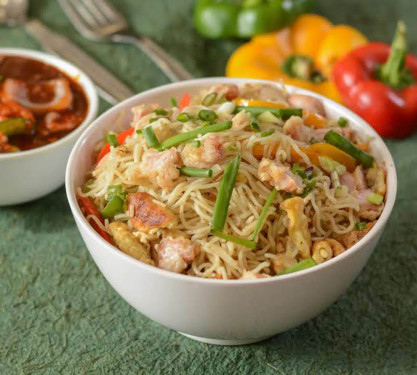 Seafood Mixed Pan Fried Noodles
