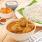 Curry De Frango Ao Estilo Dhaba (Com Osso) Com Arroz