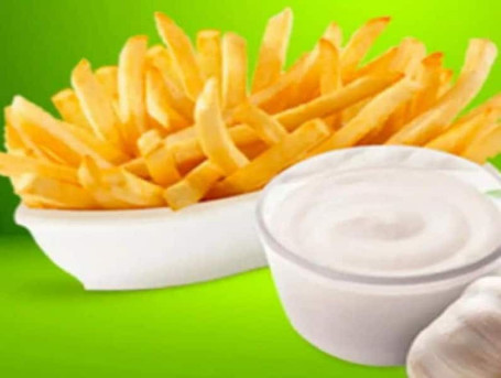 French Fries With Garlic Sauce