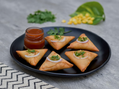 Corn Cheese Patty Samosa