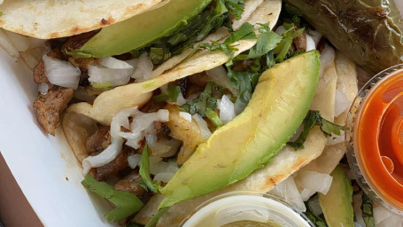 Steak Avocado Taco Plate