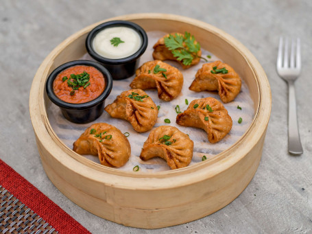 Fried Chicken Momos [7 Pieces]