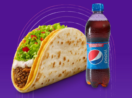 Cheesy G Taco Non Veg Pepsi Pet