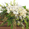 Garden Elegance Casket Spray Funeral Flowers