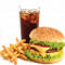 Tandoori Chicken Burger Chicken Fries Ice Lemon Tea [250 Ml]