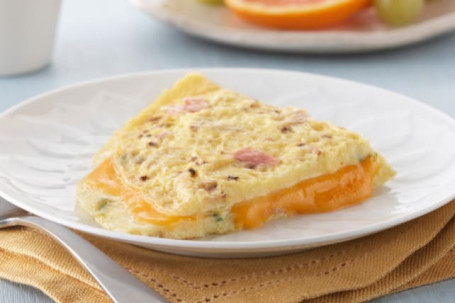 Creamy Ham Omelette