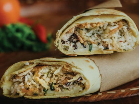 Spicy Grilled Eggplant Burrito