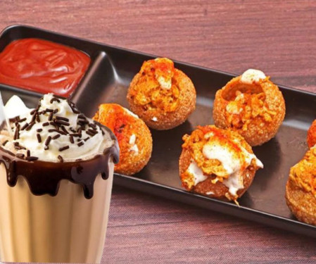 Pani Puri Chicken Shawarma Chocolate Milkshake