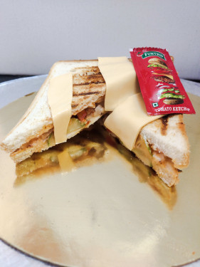 Veg Cheese Grille Sandwich