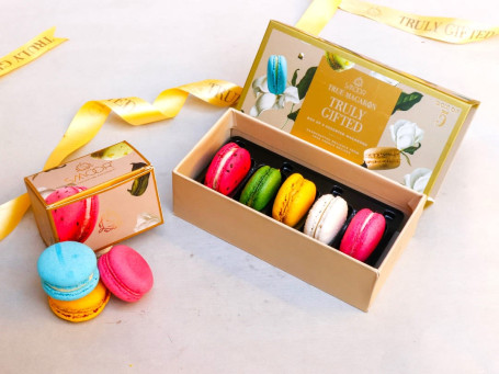 Macaron Box Of 3Pc Box Of 5Pc (Eggless)