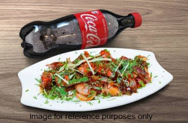 Chicken Chinese Bhel Coke 750 Ml Pet Bottle