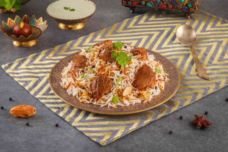 Spicy Dum Gosht Hyderabadi Mutton Dum Biryani, Boneless Serve 1 2]
