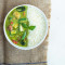 Green Thai Curry With Rice Prawns