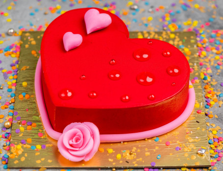 Heart Shape Cake (500 Gms)