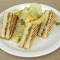 Mexican Grilled Sandwich(Beans, Spicy Onion, Capsicum, Coriander. (Item Served With Tomato Ketchup