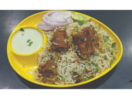 Chicken Seek Kebab Biryani (Boneless)