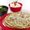 Aloo Onion Paratha With Curd (1Pcs)