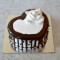 Heart Shape Choclate Chips Cake(Eggless)