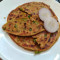 Panner Capsicum Corn Paratha