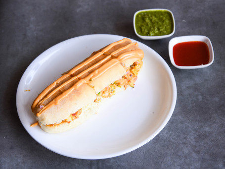 Paneer Tandoori Cheese Hotdog