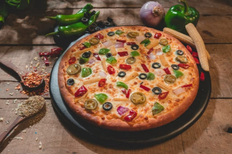 Pizza De Dragão Em Chamas