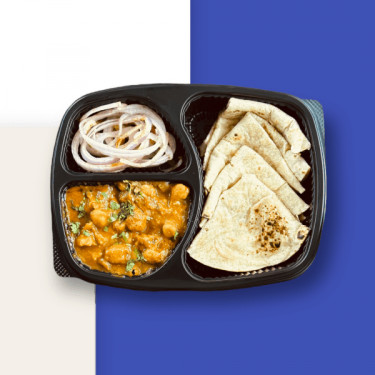 Chole Masala Chappati Combo