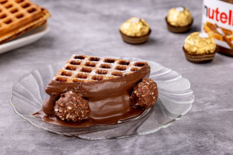 Nutella Rocher Belgian Waffle