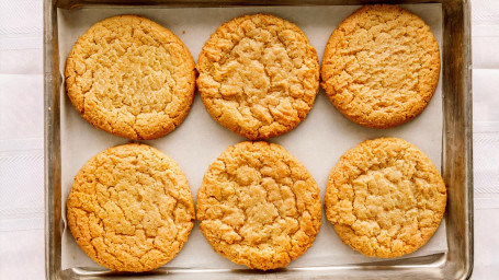 6 Fresh Baked Classic Sugar Cookies