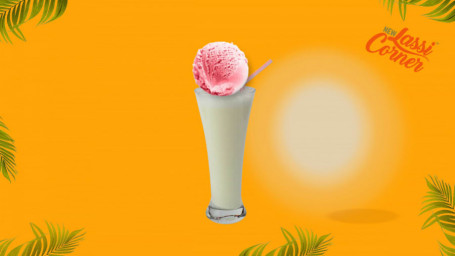 Lassi With Strawberry Ice Cream [300 Ml]