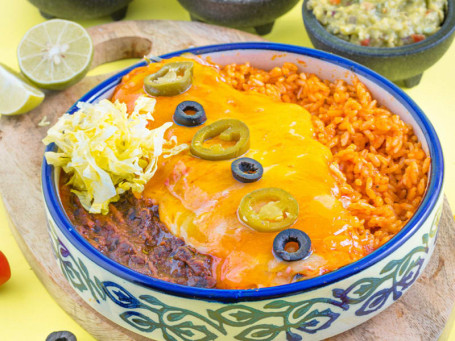 Traditional Tex-Mex Enchilada