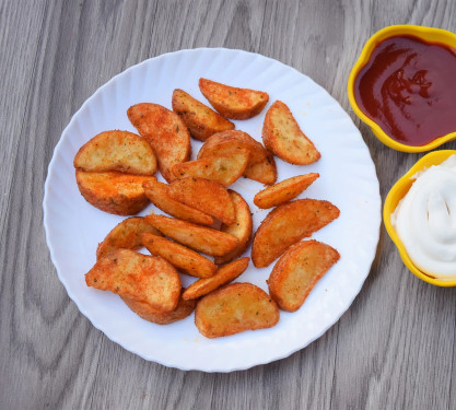 Peri Peri Potato Wedges [100 Gms]