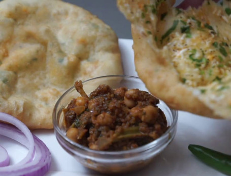 Paneer Stuff Chola Bhatura