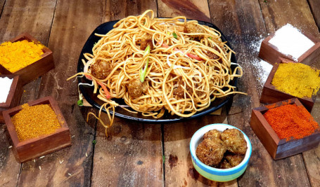 Manchurian Noodles Make It Combo With Jain Regular