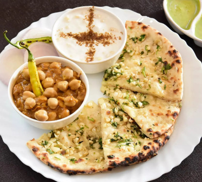 Chole Aloo Parotha