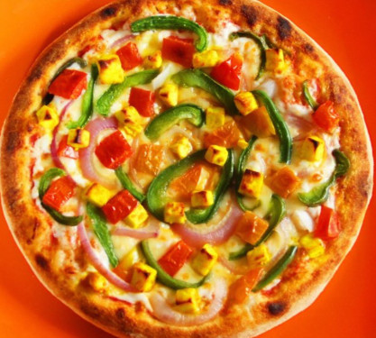 Capsicum Tomato Corn Pizza